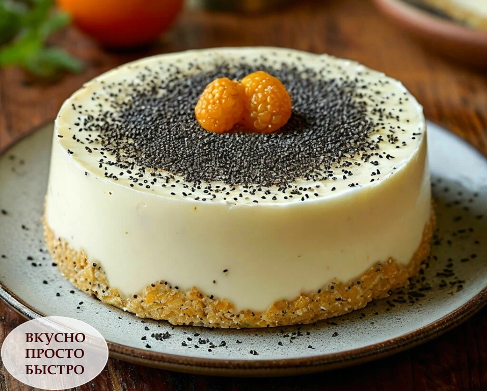 Торт с маковым заварным кремом - рецепты на канале Вкусно Просто Быстро