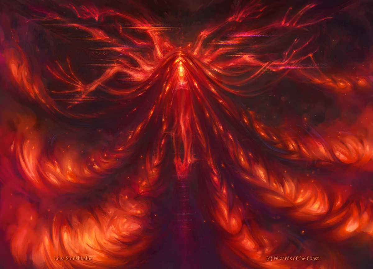 Screaming Nemesis (Duskmourn: House of Horrors) - art by Liiga Smilshkalne