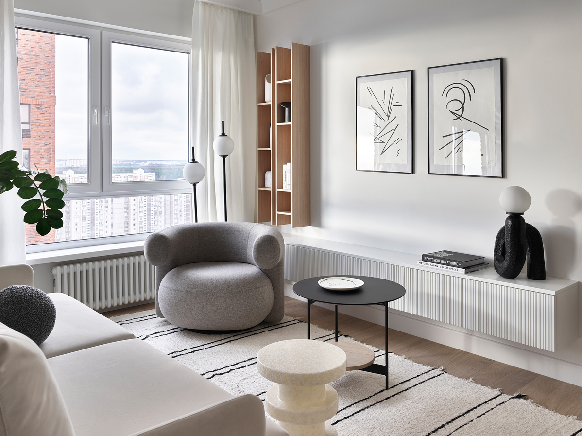 Ничего лишнего или вычерного лишь немного декора - только то, что необходимо