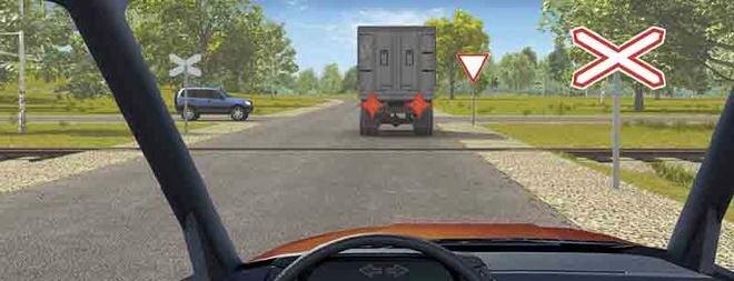 Вопрос из билетов по ПДД