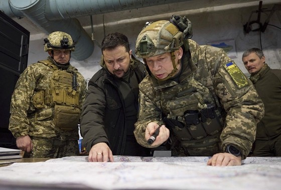    Александр Сырский и Владимир Зеленский