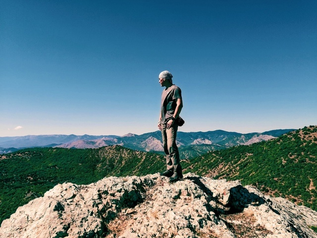 Вершина Баш-Пармак, п. Весёлый, Крым.