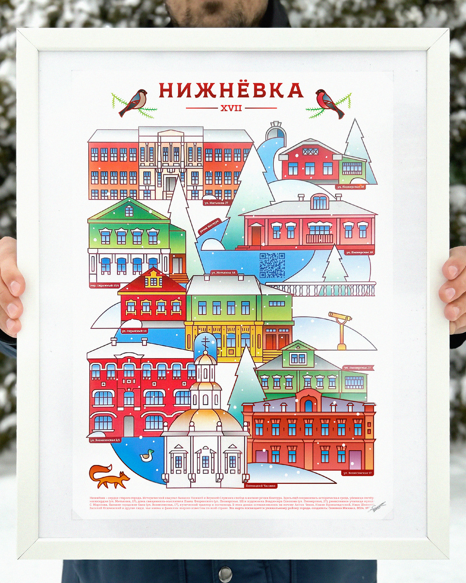 Зимняя карта "Нижневки"