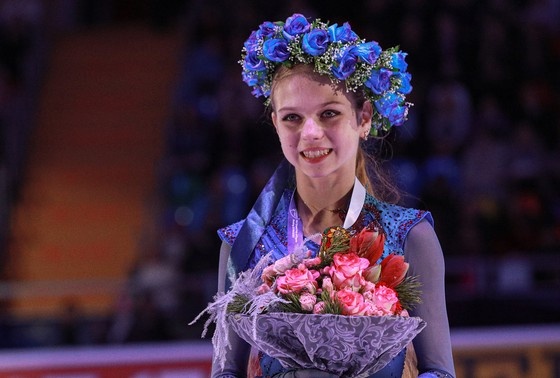    Серебряный призер Олимпийских игр 2022 года фигуристка Александра Трусова