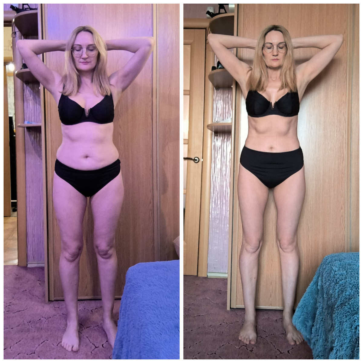 Моё фото с разницей в 10 дней