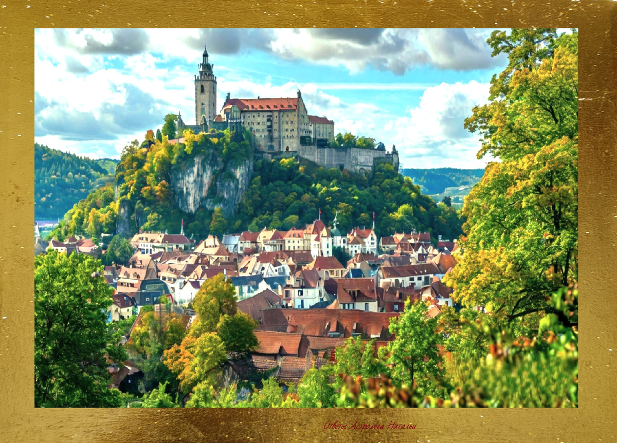 Версия Саксонии от нейросети