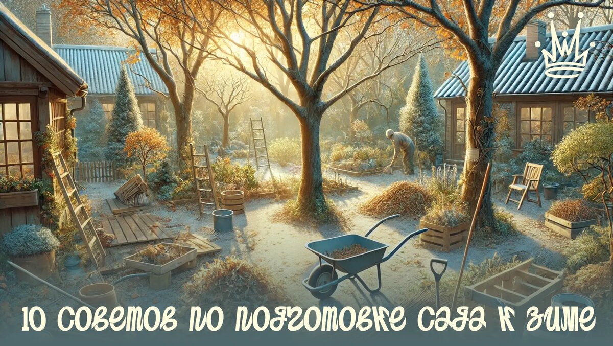 Подготовка сада к зиме: 10 простых советов