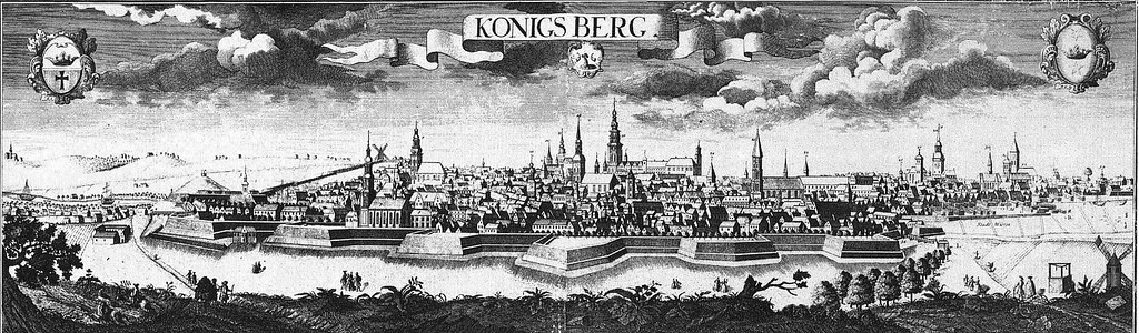 Кёнигсберг - город, административный центр германской провинции Восточная Пруссия с 1773 по 1945 годы *