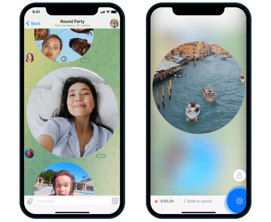 Как сделать «кружок» в Телеграме из любого видео?