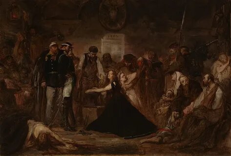 
Картина Я. Матейко Польша – Год 1863. https://ru.wikipedia.org/wiki/Файл:Jan_Matejko_-_Polonia_1863_(Poland_Enchained)_-_MNK_XII-453_-_National_Museum_Kraków.jpg