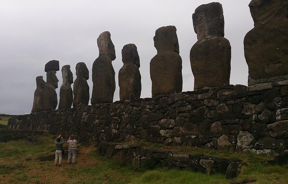 Аху Тонгарики – современный «новодел»
