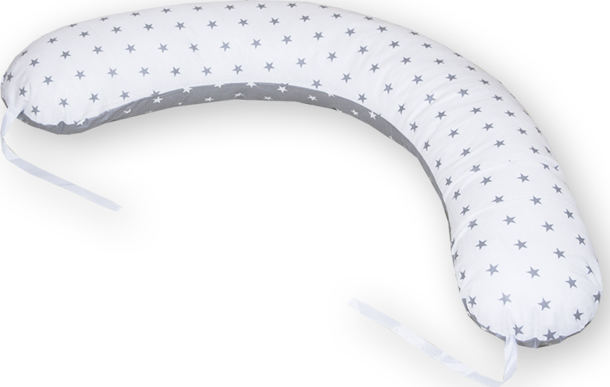 удобная подушка во весь рост, не даёт коленям соприкасаться между собой во время сна