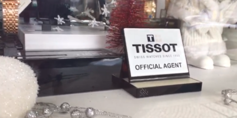 Магазин часов Tissot. Фото автора