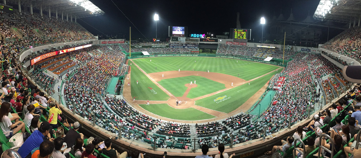 Бейсбол - национальный вид спорта в Корее