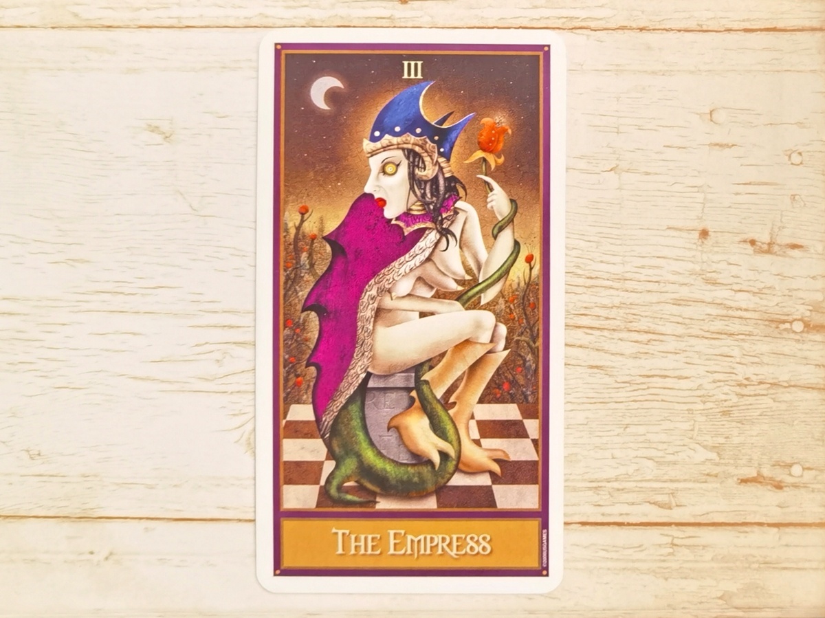 Аркан III "Императрица". "Таро Безумной Луны".