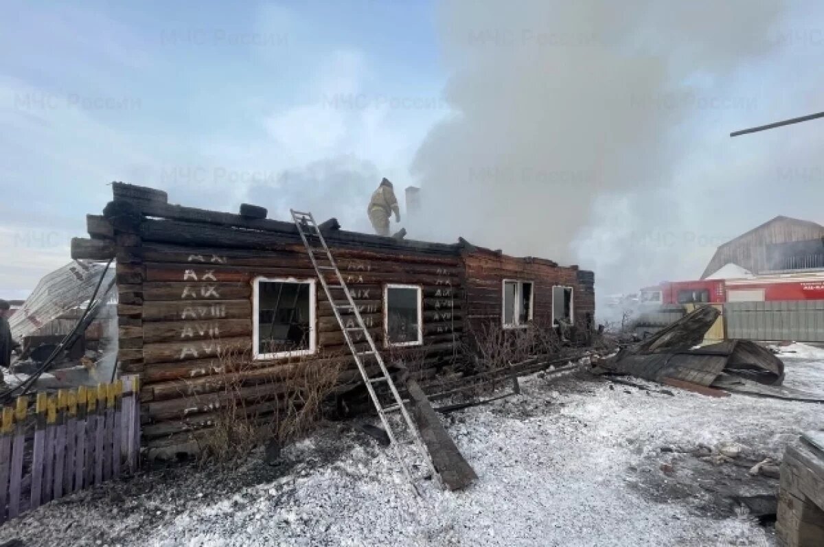    Бани и мусор горели больше всего за выходные в Забайкалье