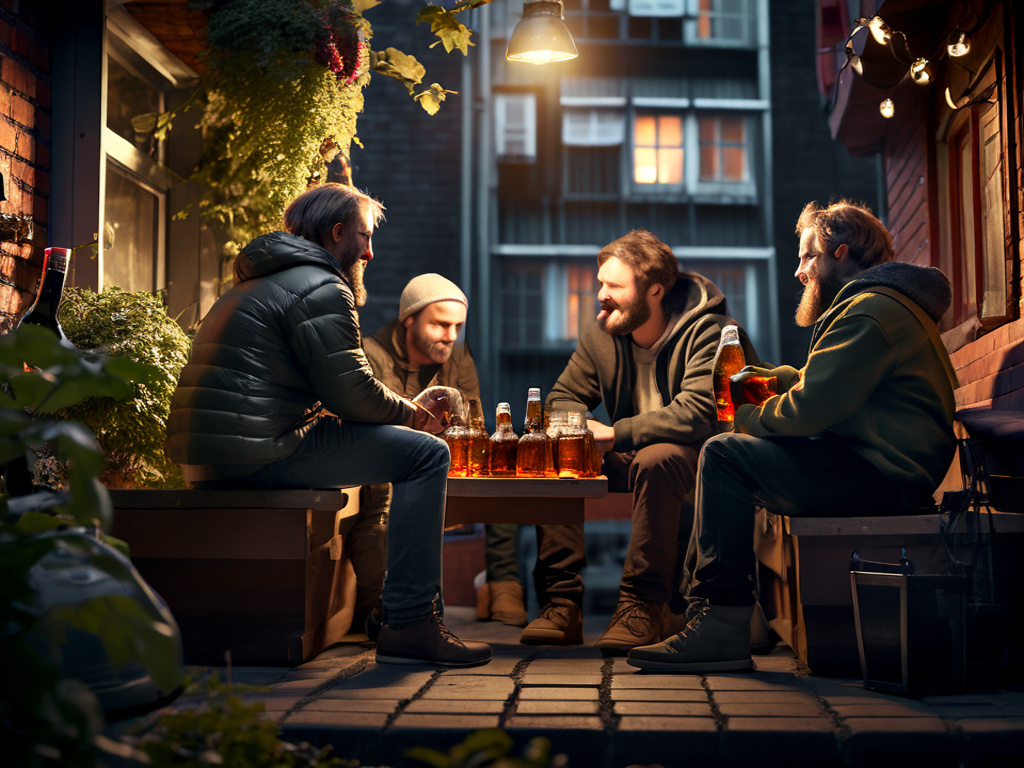 Распитие алкоголя на улице