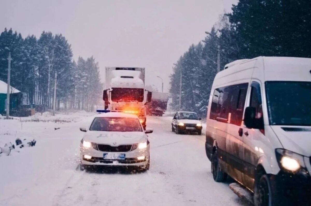    На трассе Р-258 «Байкал» в Иркутской области ограничили движение