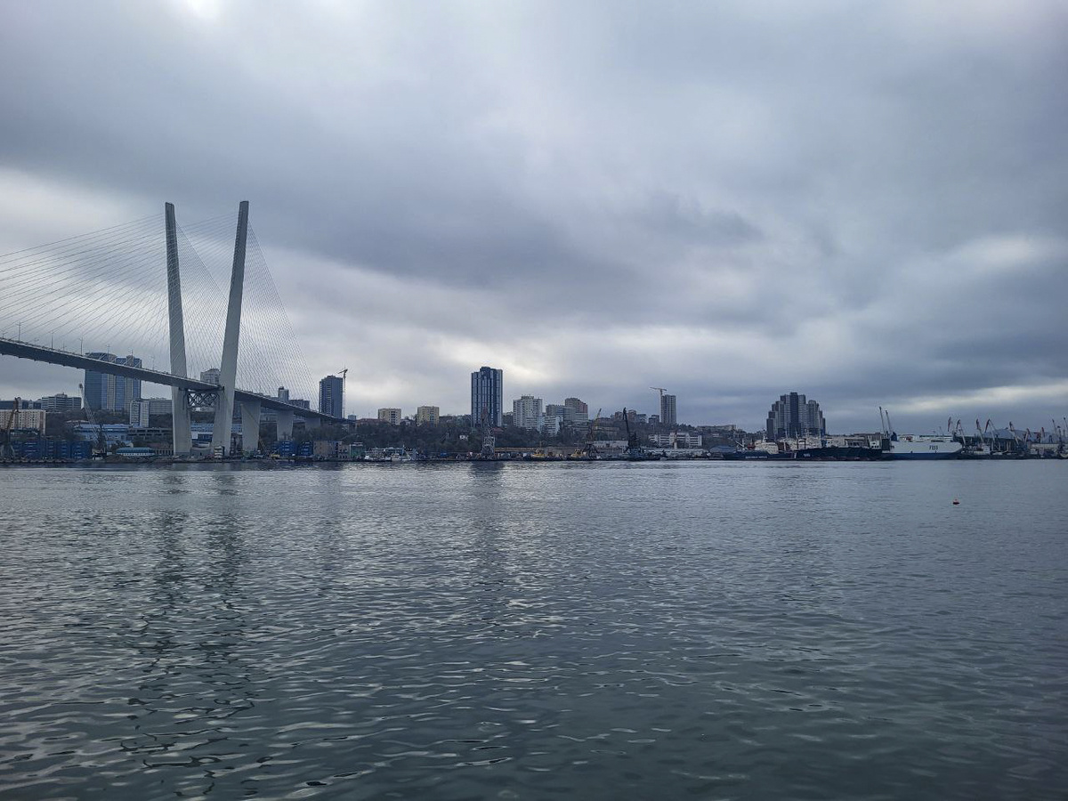 Во Владивостоке могут перекрыть мосты из-за ветра.  Фото: Фото: ФедералПресс / Анна Миронова