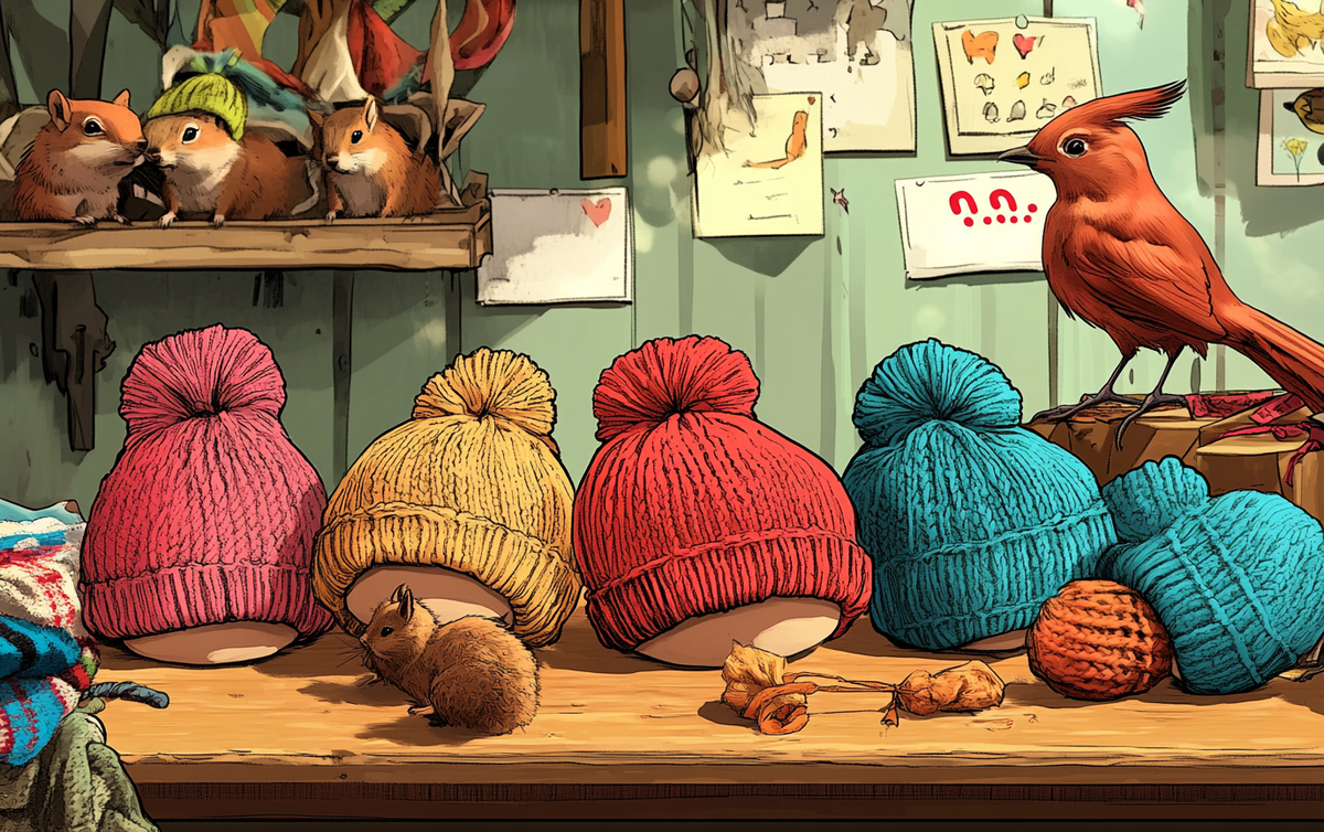    teplie-shapki-spitsami-podbor-ka-luchshikh-modelei-sezona Ленивое Вязание