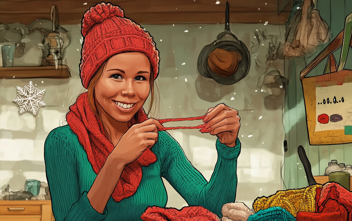    azhurnye-uzory-kryuchkom-idei-dlya-zimnikh-aksessuarov Ленивое Вязание