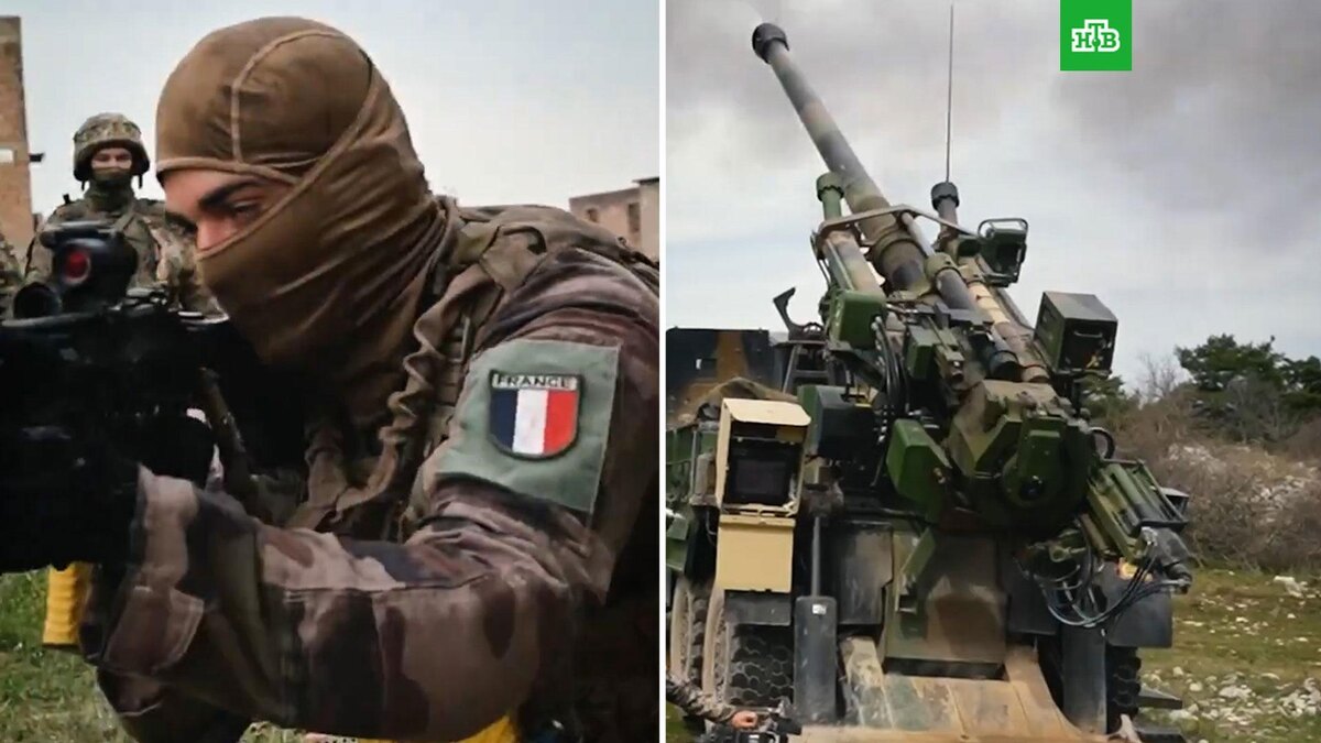    Макрон показал подготовку новой бригады ВСУ «Анна Киевская» во Франции