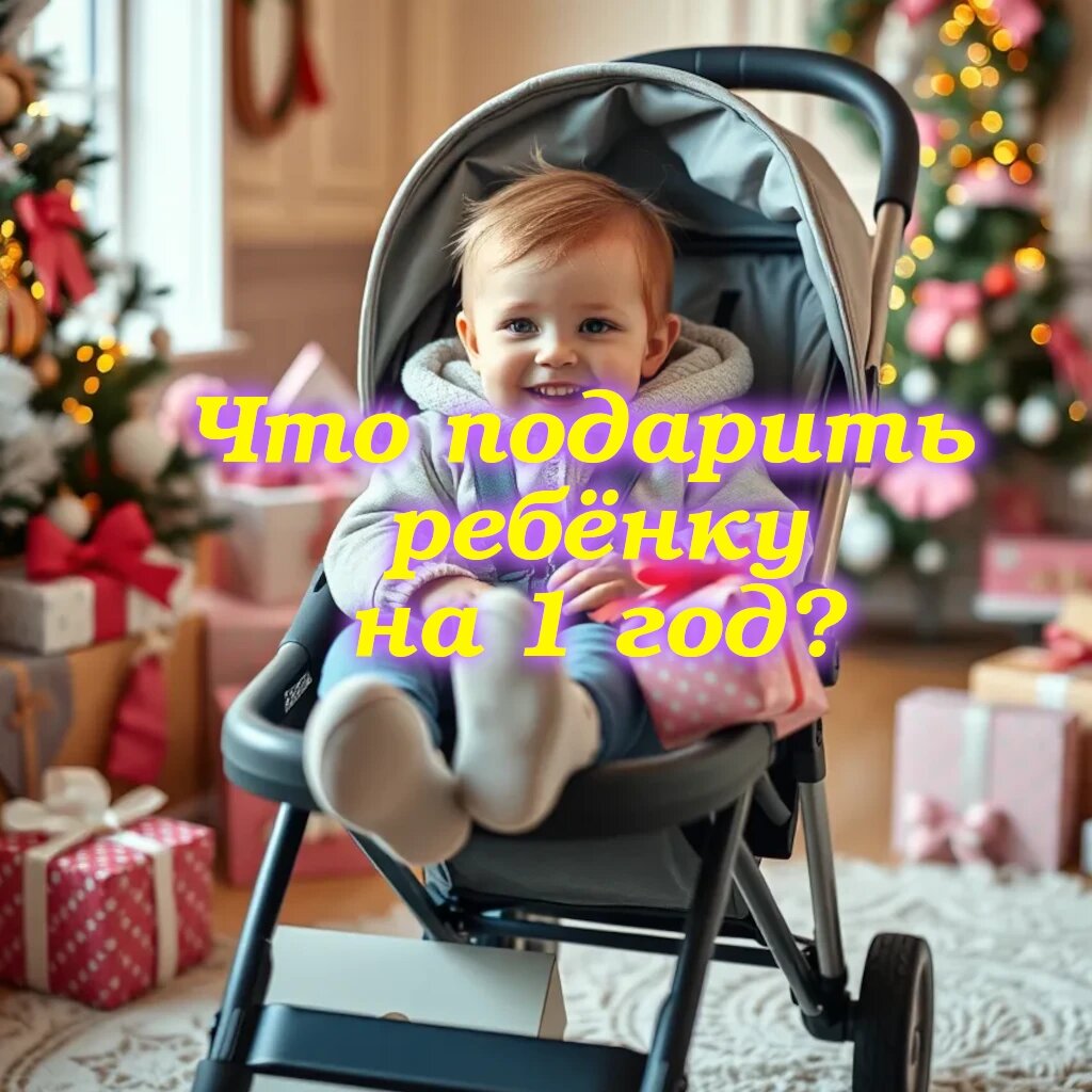 Что подарить ребёнку на 1 год: идеальный подарок для самого важного дня