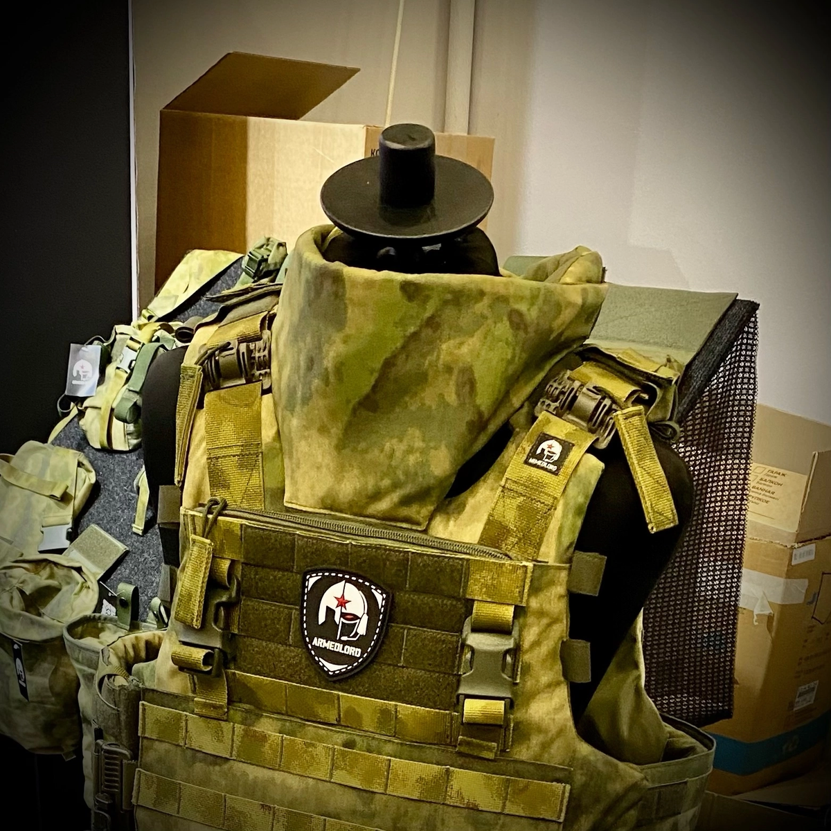 Защита шеи от компании «ARMEDLORD» на выставке «Воин Экспо 2024» 🇷🇺