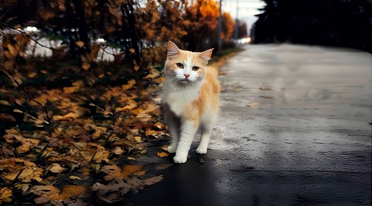 Бродяxий кот