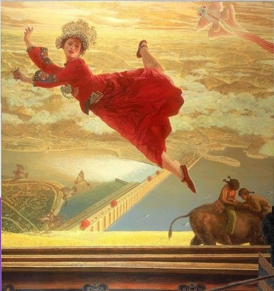 "Путешествие в Тибет" китайского художника  Wang Yi Guang 