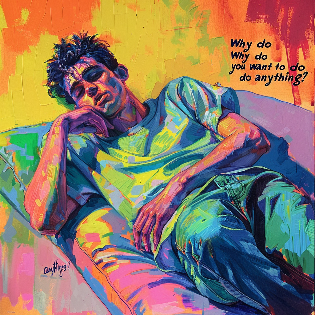 Болезнь или авитоминоз, депрессия. 