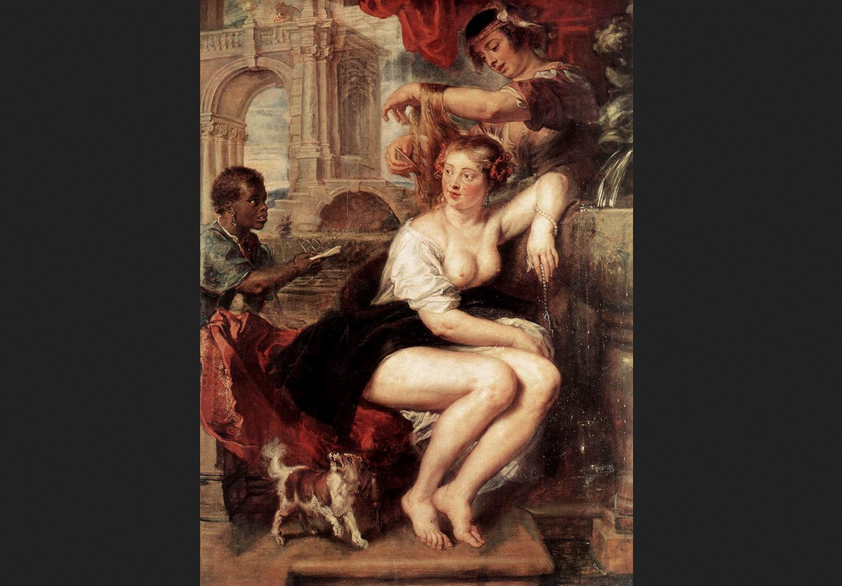 Петер Пауль Рубенс. "Вирсавия у фонтана". 