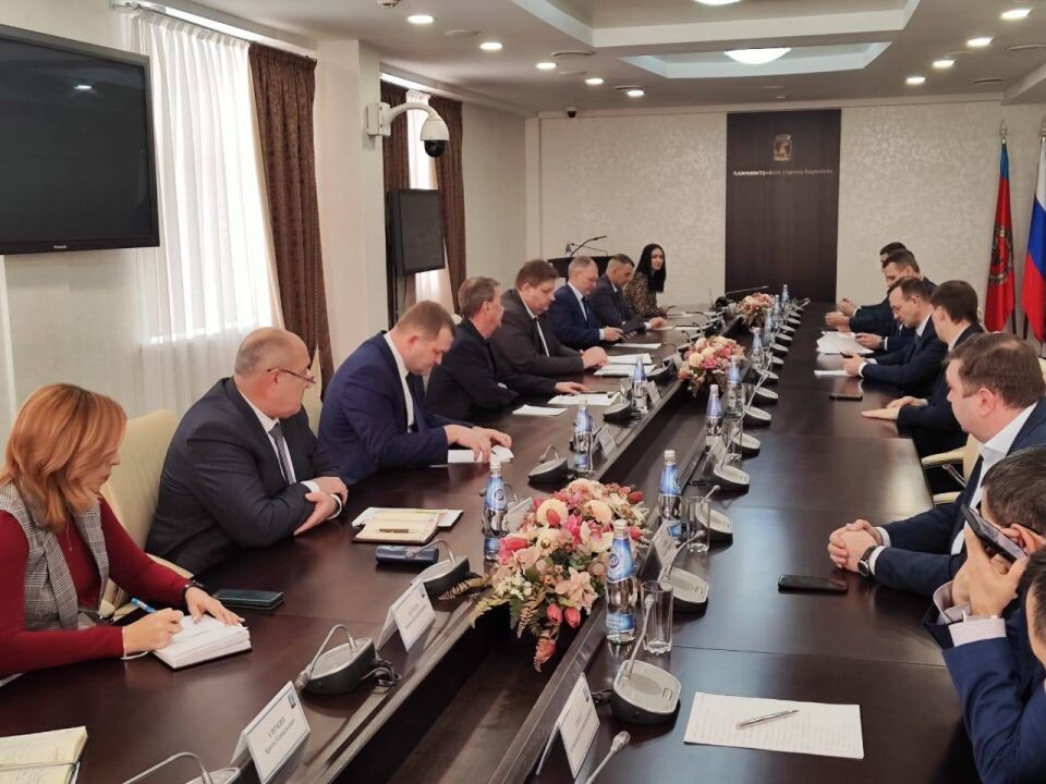    Совещание в администрации Барнаула . Источник: t.me/barnaul_org