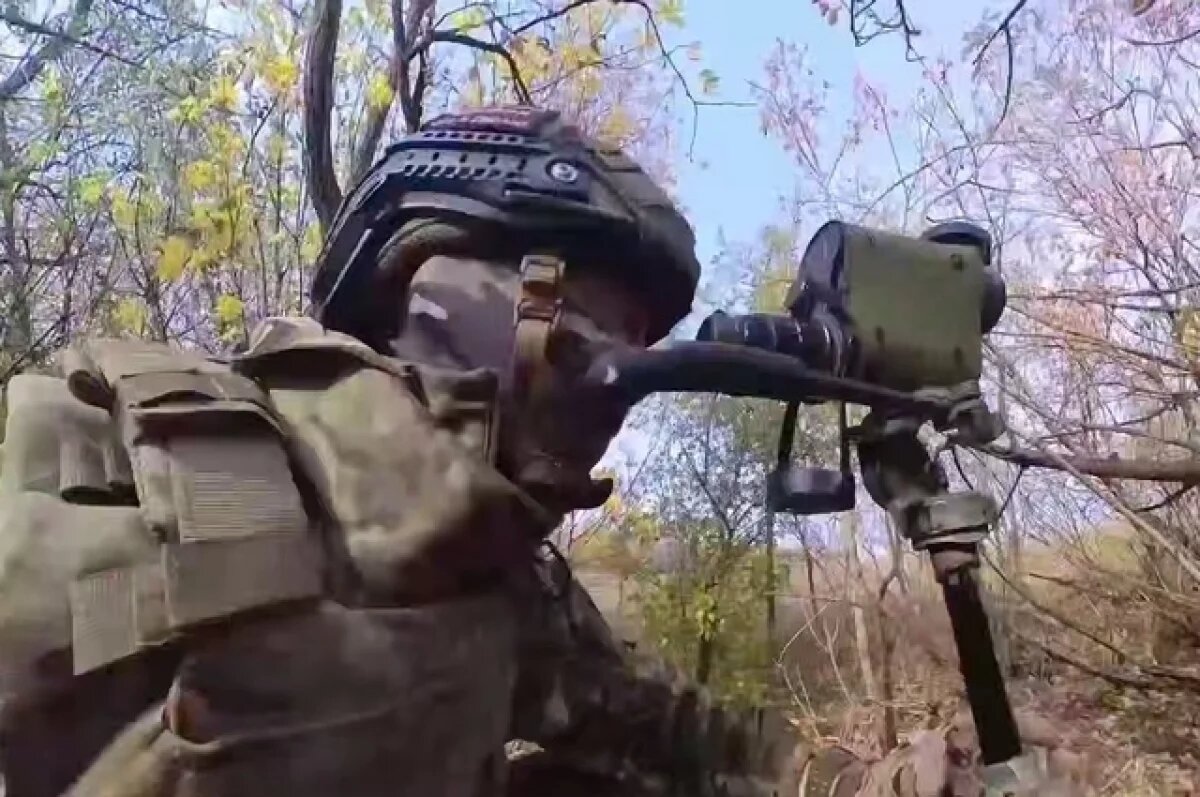    Опубликовано видео, на котором ставропольские снайперы сорвали ротацию ВСУ