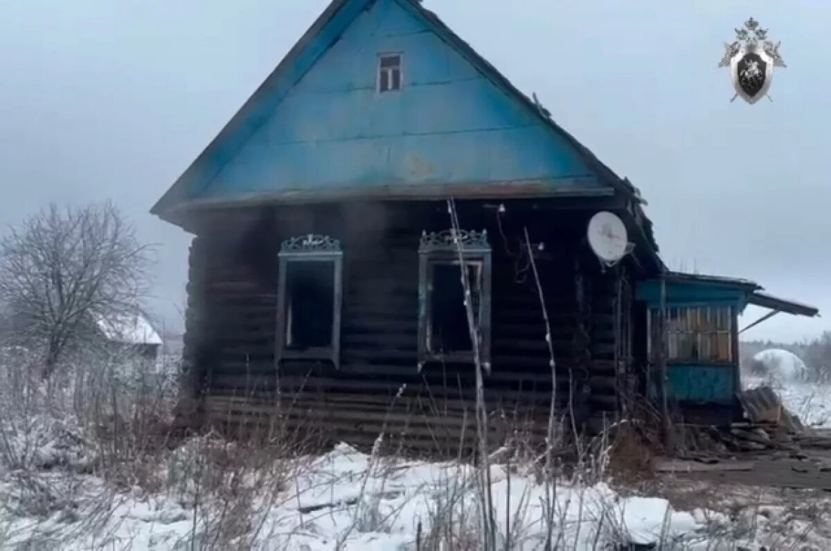    В Пензенской области сгорел деревянный дом, погиб 71-летний мужчина