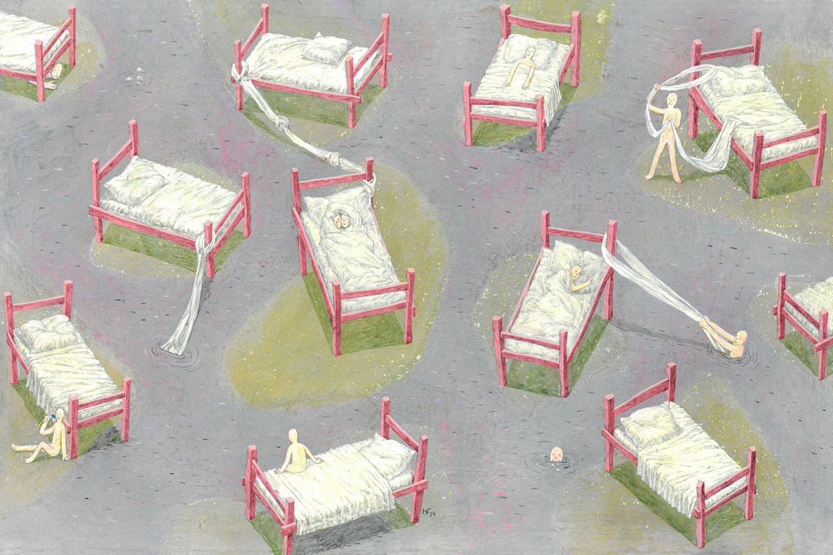    Это маленький остров.