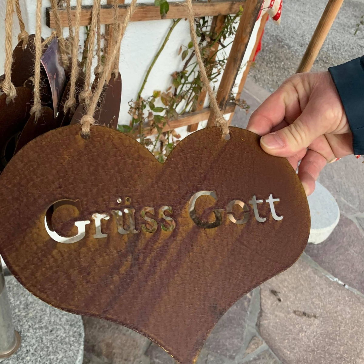 Здравствуйте на баварском  диалекте. Грюсс Готт.Фото от автора.Тамара Вибе.
