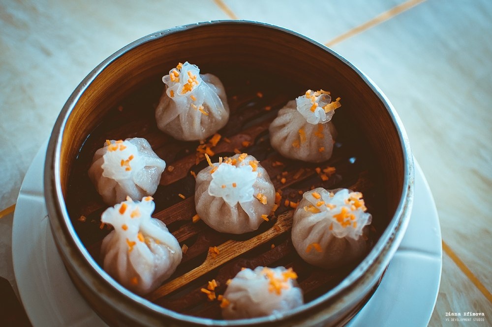 тут использована рисовая мука вместо привычного нам теста