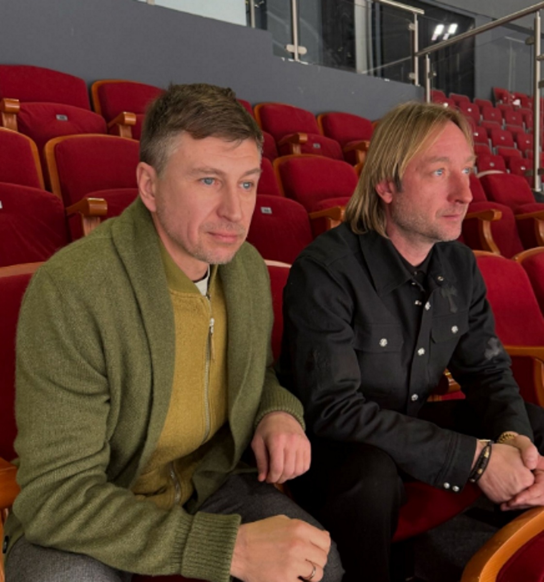 Евгений Плющенко и Алексей Ягудин. Фото: соцсети