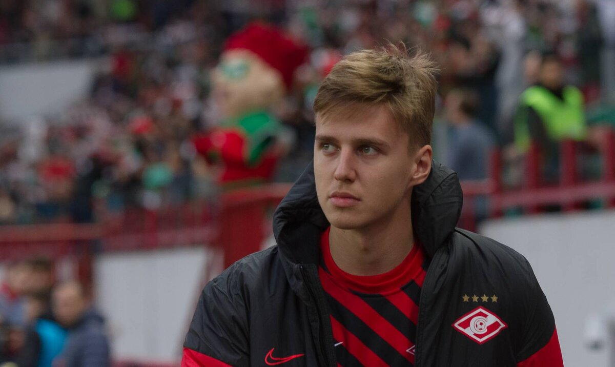 Полузащитник московского "Спартака" Михаил Игнатов. Фото из интернета.