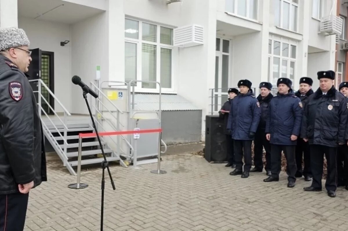    В Самаре на Южном шоссе открыли новый участковый пункт полиции