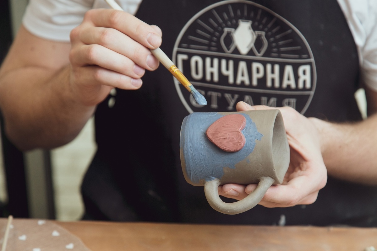 Хотите собственноручно слепленную чашку? Приходите на МК в Гончарную студию № 1 в Новосибирске