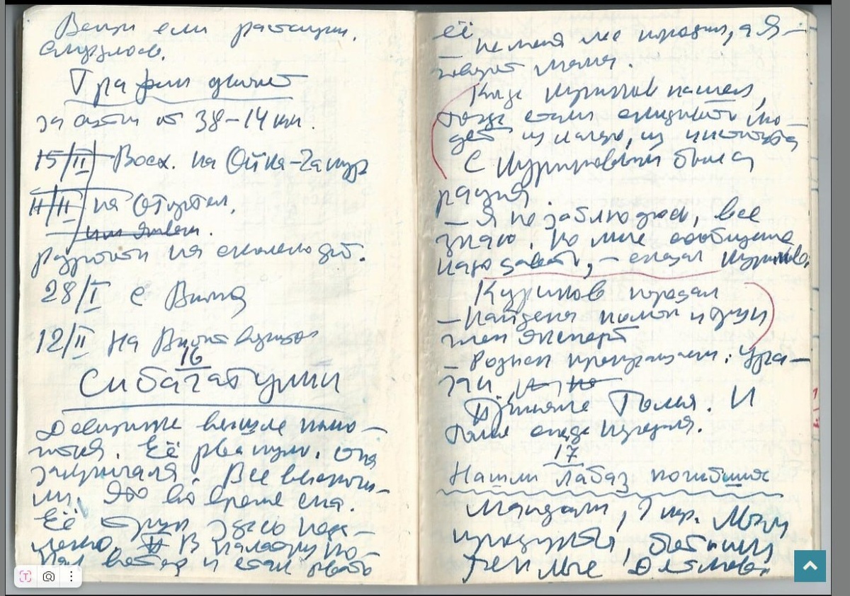 Фото с Дятловпасс блокнот Григорьева