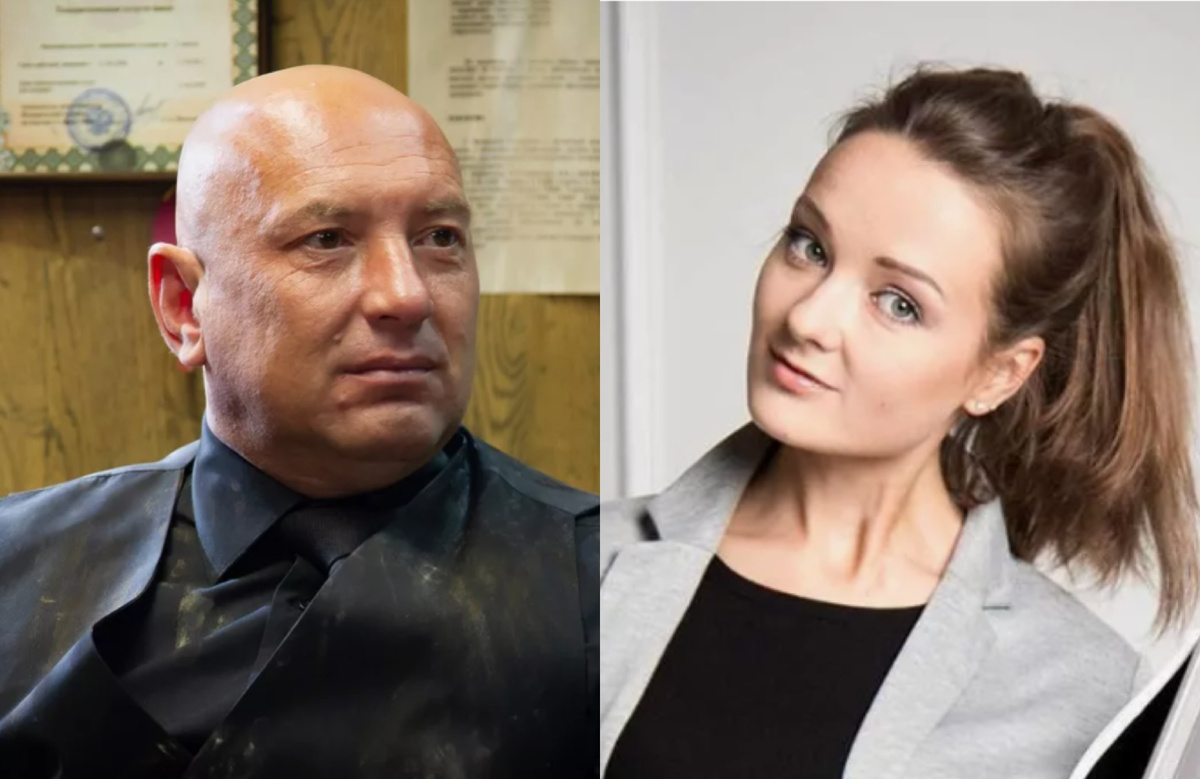 на фото Михаил Жонин и Юлия Перенчук 