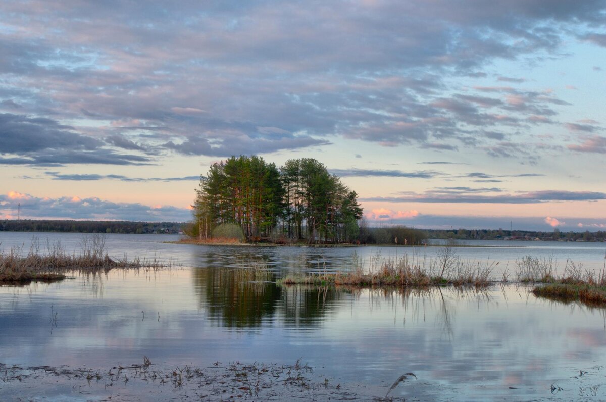 Могильник Бервенец, вид на окрестности кургана