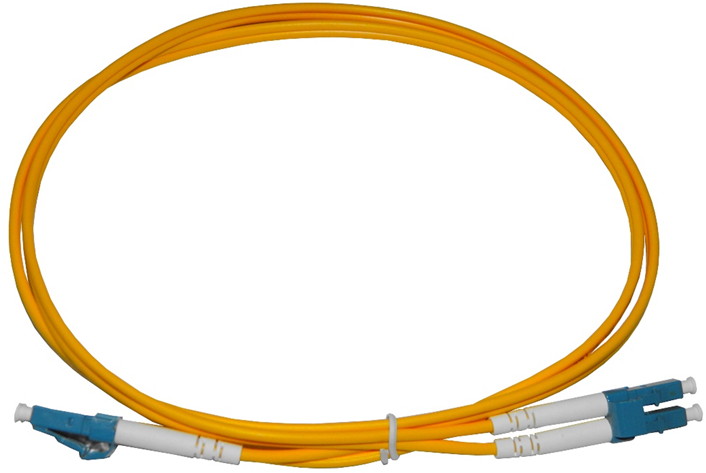 Патч-корд оптический соединительный LC-LC/UPC SM Duplex 3.0мм 9/125, 1м