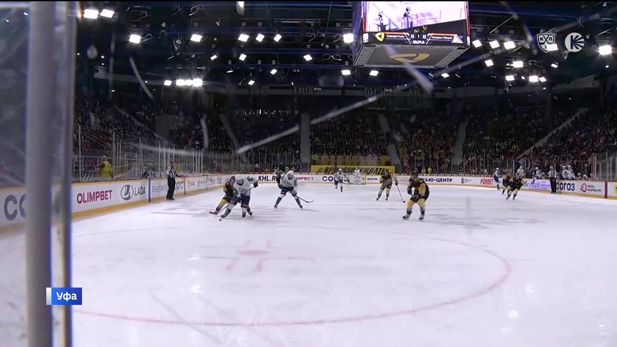    В свой день рождения ХК «Салават Юлаев» обыграл череповецкую «Северсталь» со счетом 2:0