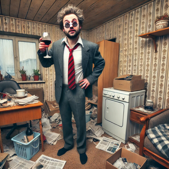 Так выглядит показ квартиры агентом)