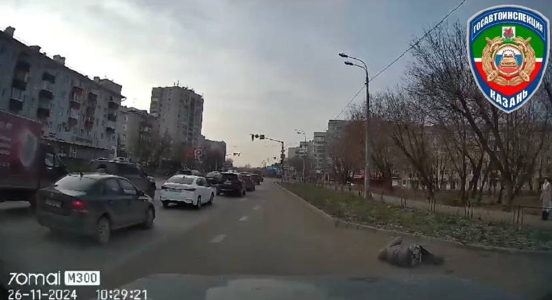    Фото: скриншот из видео Госавтоинспекции Казани