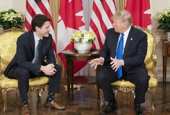    Джастин Трюдо, Дональд Трамп